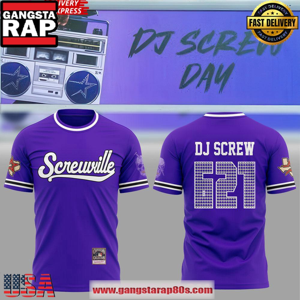 Houston Astros x DJ Screw x 621 Special Unisex T-Shirt Houston Astros x DJ Screw x 621 Special Unisex T-Shirt