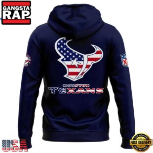Houston Texans 2025 Happy Independence Day Hoodie