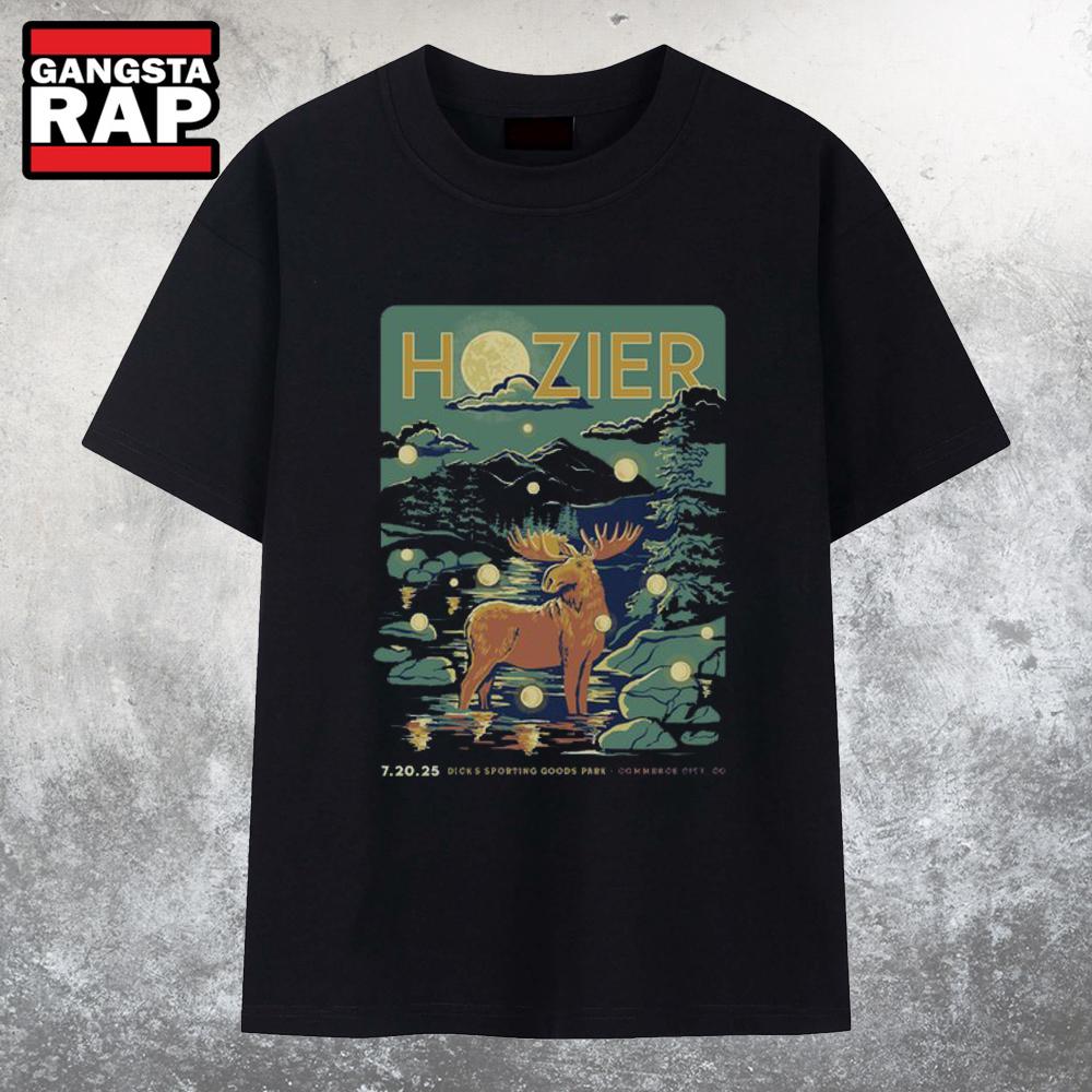 Hozier Jul 20 2025 Dick's Sporting Goods Park In Commerce City CO T Shirt Hozier Jul 20 2025 Dick's Sporting Goods Park In Commerce City CO T Shirt