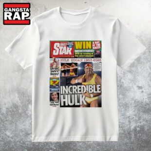 Hulk Hogan 1953-2025 Incredible Hulk T Shirt