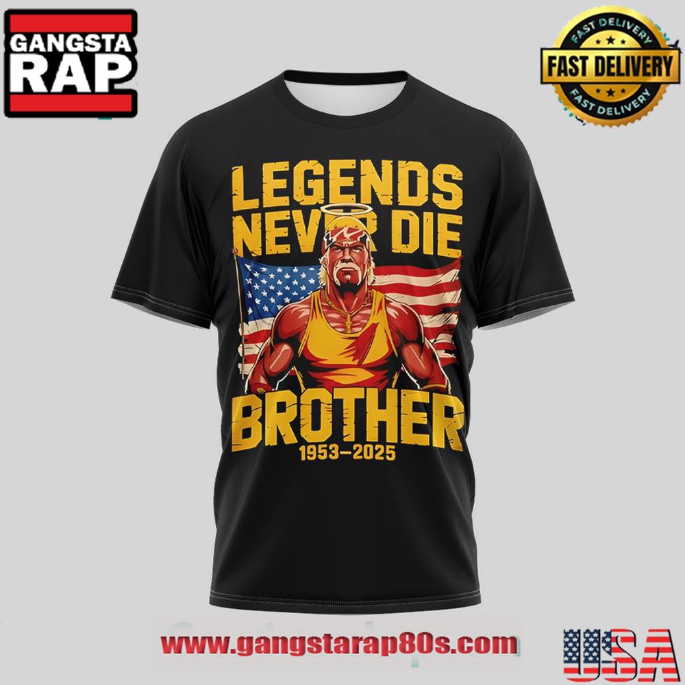 Hulk Hogan Attribute Limited Edition T Shirt Hulk Hogan Attribute Limited Edition T Shirt