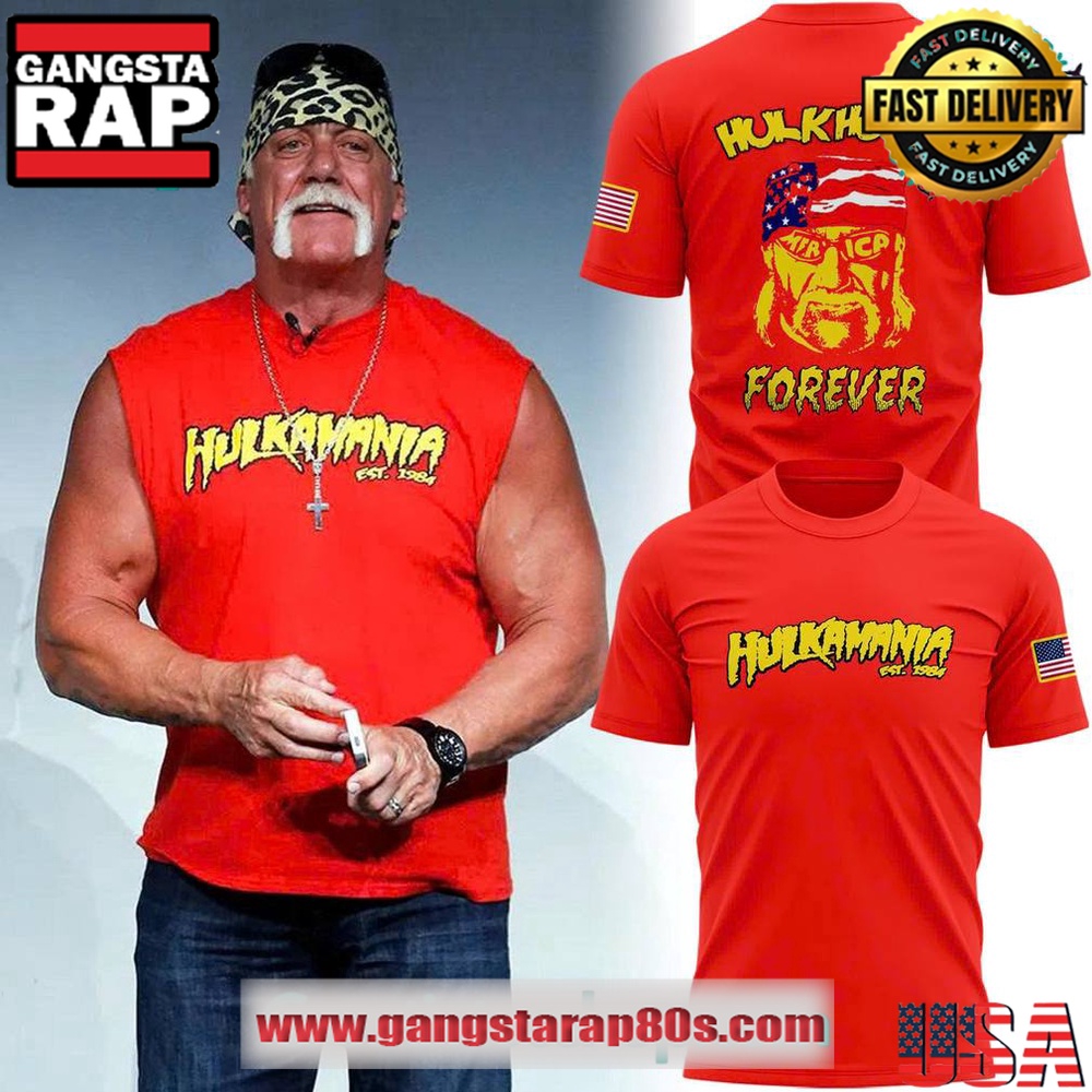 Hulk Hogan Forever Hulkamania Special T Shirt Hulk Hogan Forever Hulkamania Special T Shirt