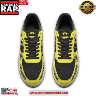 I Am Batman Limited Edition Air Force 1 Running Sneakers Shoes