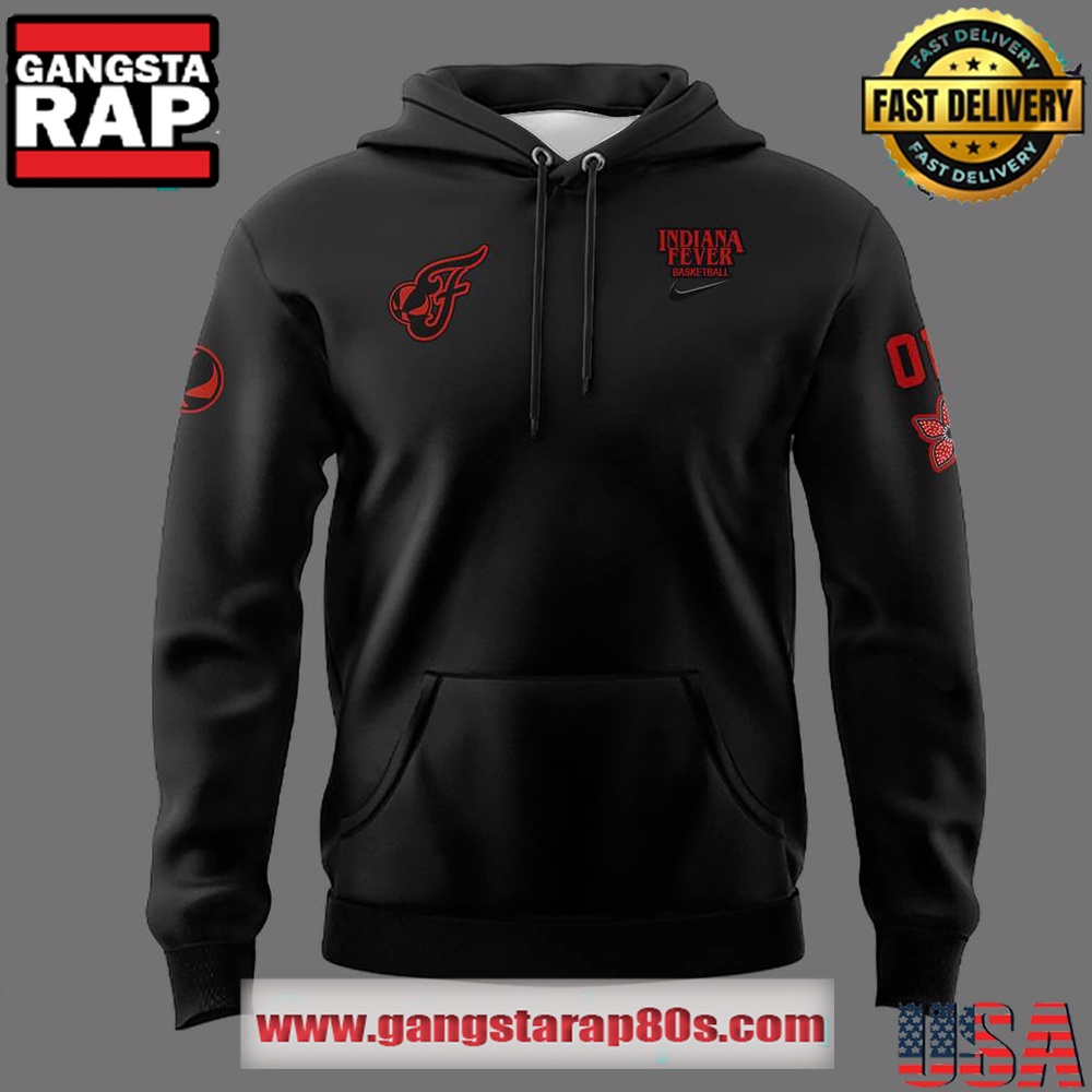 Indiana Fever Head Coach Stephanie White x Stranger Things Unisex Hoodie Indiana Fever Head Coach Stephanie White x Stranger Things Unisex Hoodie