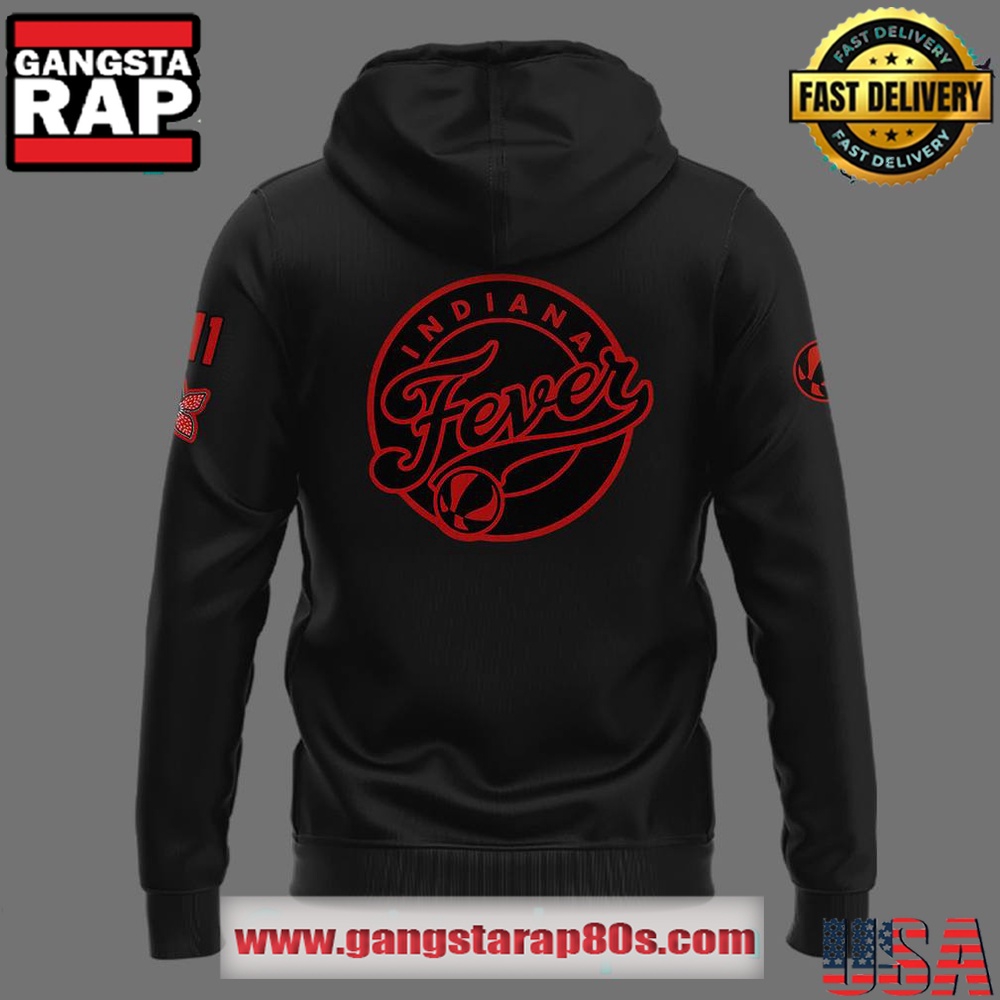 Indiana Fever Head Coach Stephanie White x Stranger Things Unisex Hoodie Indiana Fever Head Coach Stephanie White x Stranger Things Unisex Hoodie