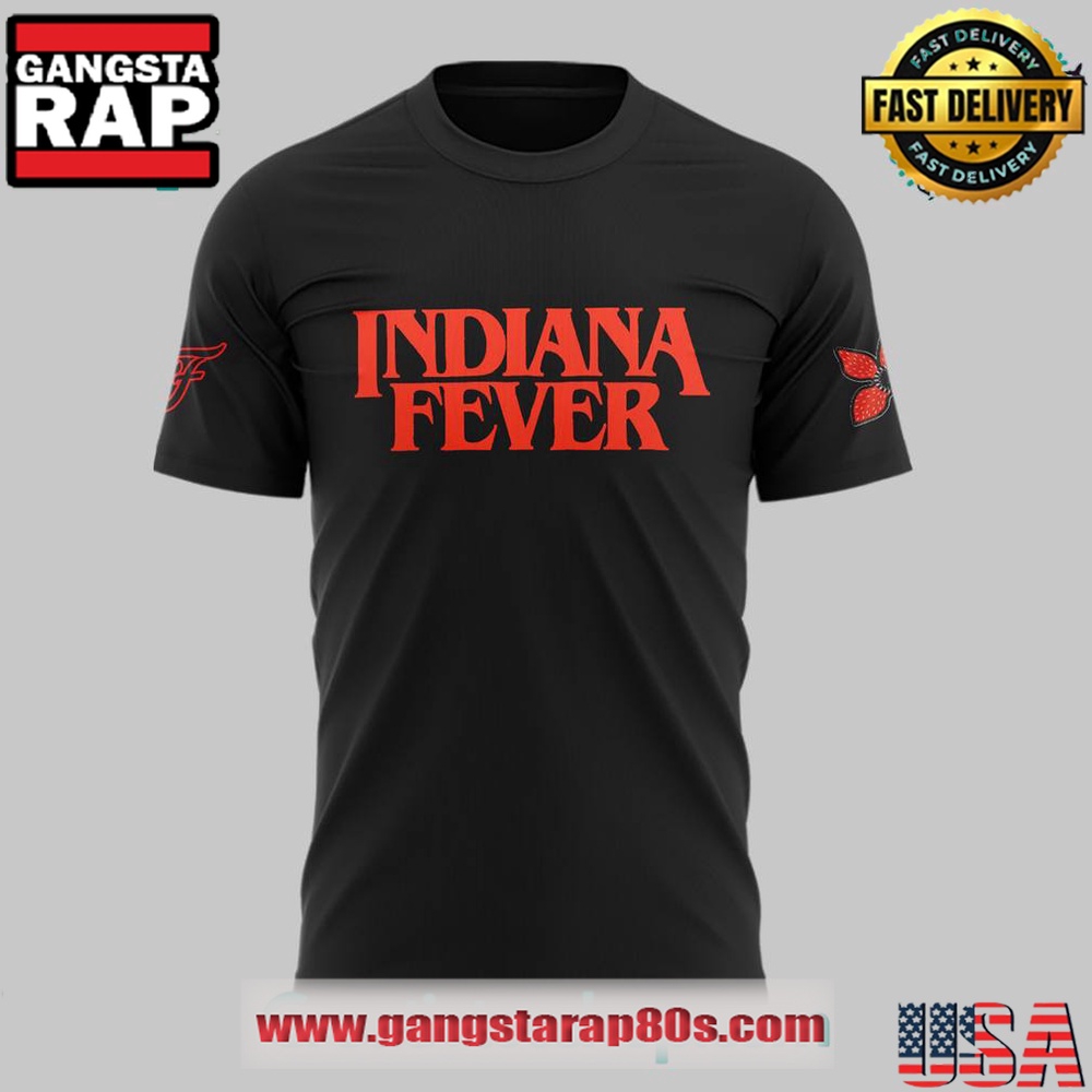Indiana Fever x Stranger Things Rebel Swingman Limited Edition Shirt Indiana Fever x Stranger Things Rebel Swingman Limited Edition Shirt