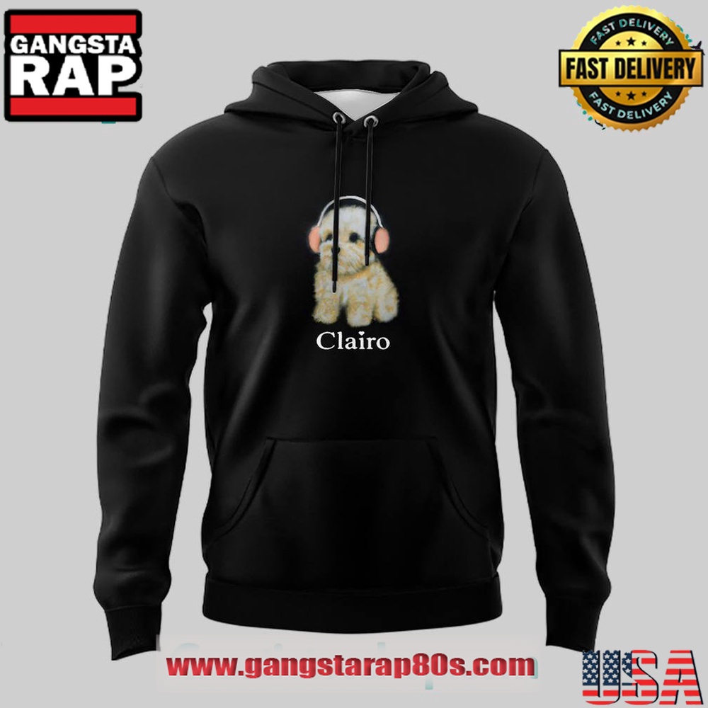 Indie Pop Clairo Puppy Charm Unisex Hoodie Limited Edition Indie Pop Clairo Puppy Charm Unisex Hoodie Limited Edition