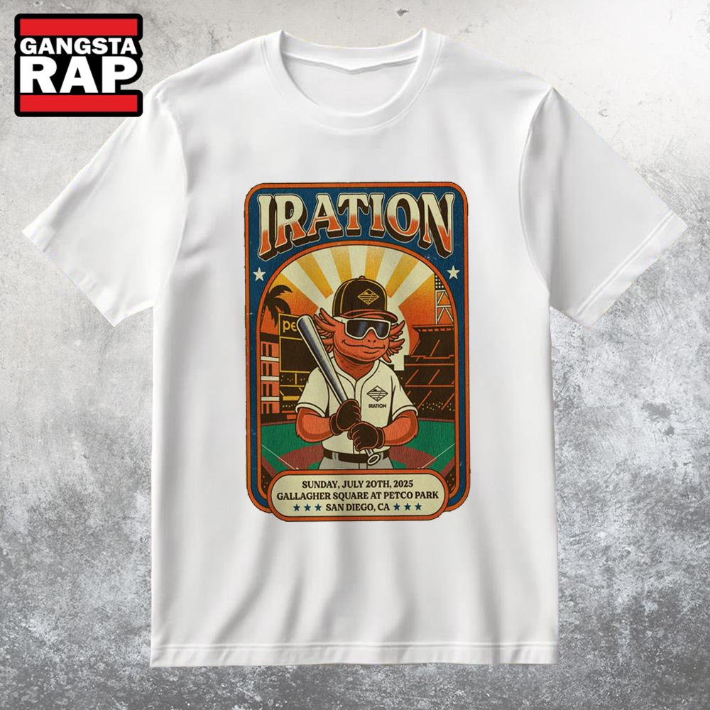 Iration July 20 2025 Gallagher Square At Petco Park In San Diego CA T Shirt Iration July 20 2025 Gallagher Square At Petco Park In San Diego CA T Shirt