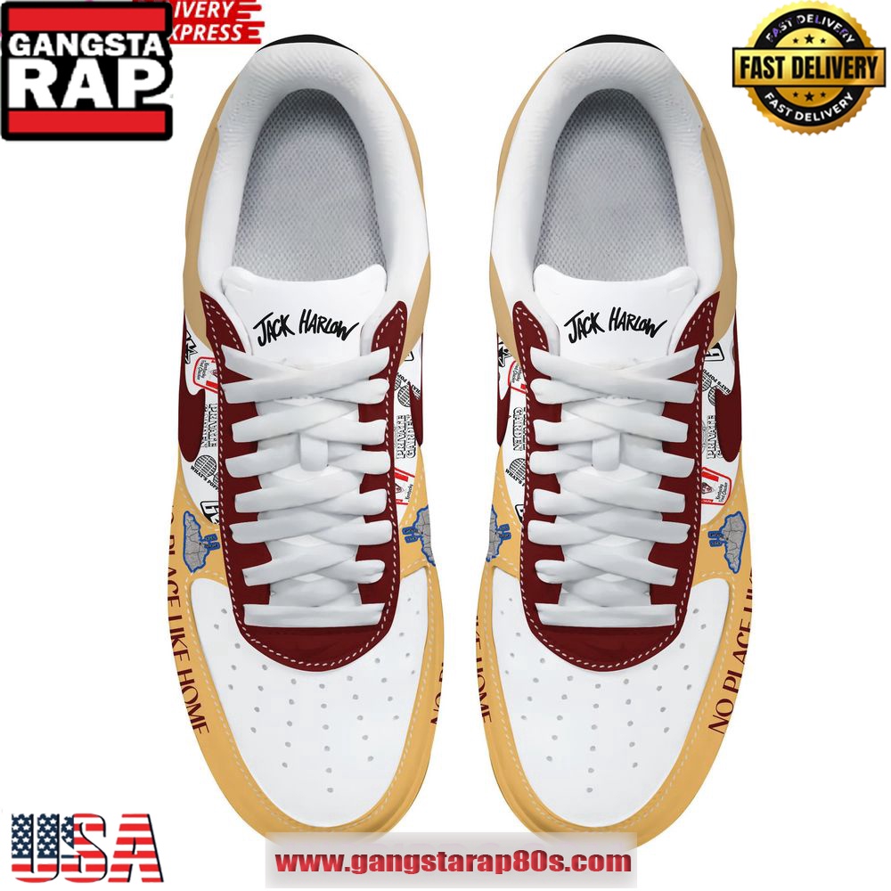 Jack Harlow No Place Like Home Limited Edition Air Force 1 Shoes Running Sneakers Jack Harlow No Place Like Home Limited Edition Air Force 1 Shoes Running Sneakers