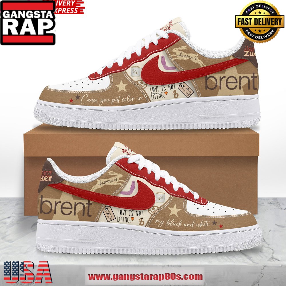 Jeremy Zucker Limited Edition Air Force 1 Sneakers Shoes Jeremy Zucker Limited Edition Air Force 1 Sneakers Shoes