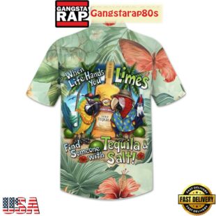 Jimmy Buffett It's 5 O'clock Somewhere Aloha Hawaiian Shirt