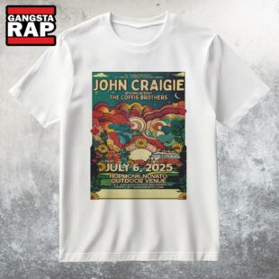 John Craigie Jul 6 2025 HopMonk Tavern In Novato CA T Shirt