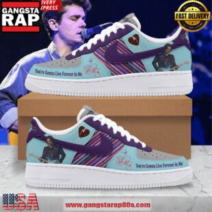 John Mayer Special Edition Air Force 1 Running Sneakers Shoes