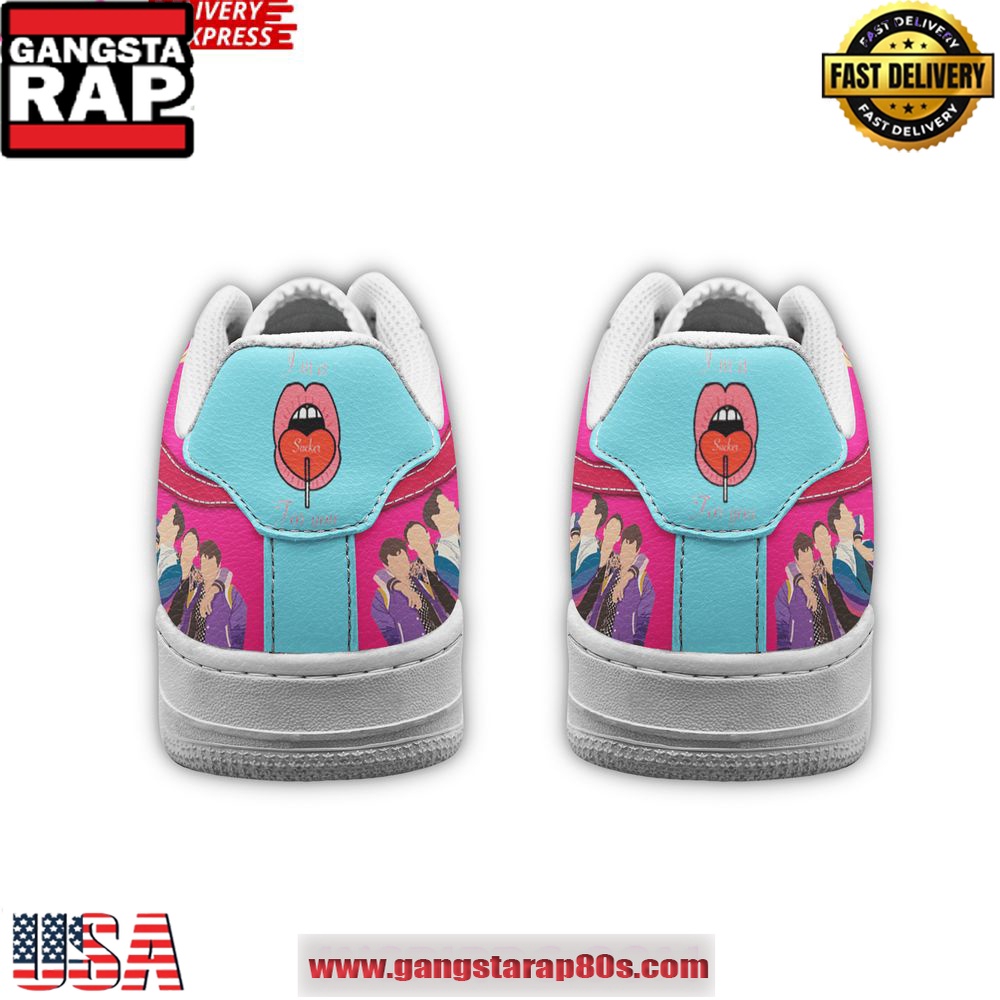 Jonas Brothers Walk Me Down The Road Air Force 1 Running Sneakers Shoes Jonas Brothers Walk Me Down The Road Air Force 1 Running Sneakers Shoes