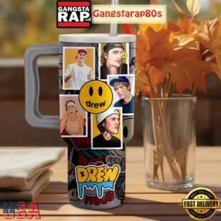 Justin Bieber Drew Tumbler Cup 40oz