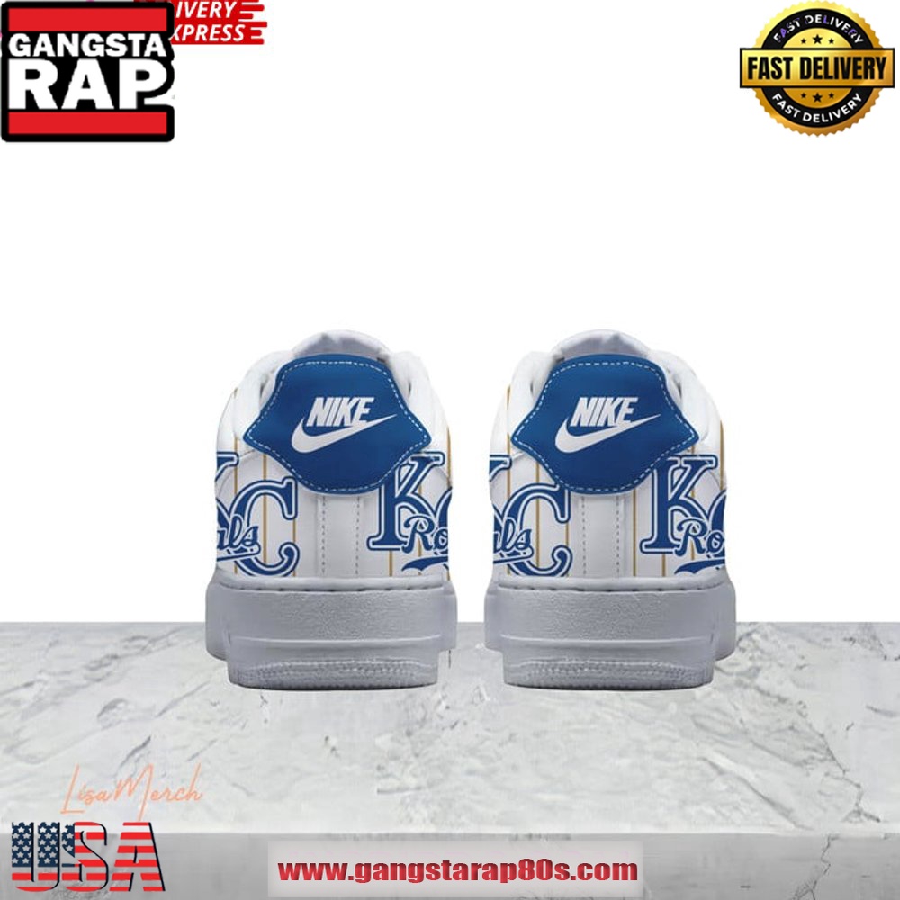 Kansas City Royals Reign The Zone Limited Edition Air Force 1 Running Sneakers Shoes Kansas City Royals Reign The Zone Limited Edition Air Force 1 Running Sneakers Shoes