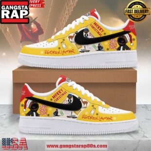 Kendrick Lamar Merry Christmas Special Edition Air Force 1 Shoes Running Sneakers