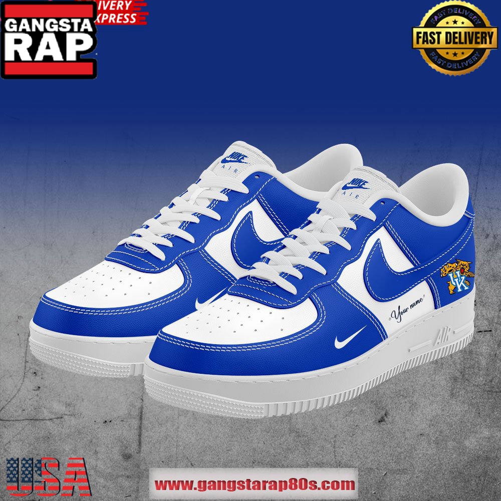 Kentucky Wildcats Custom Air Force 1 Sneakers Shoes Kentucky Wildcats Custom Air Force 1 Sneakers Shoes