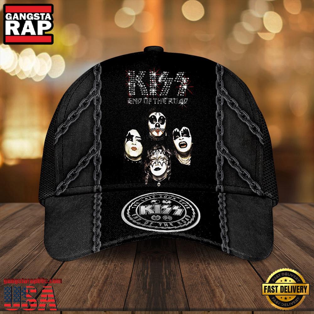 Kiss Face Members Classic Cap Hats Kiss Face Members Classic Cap Hats