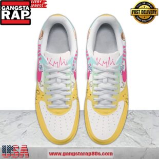 Kylie Minogue Princess of Pop Limited Edition Air Force 1 Sneakers Shoes