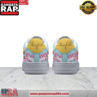 Kylie Minogue Princess of Pop Limited Edition Air Force 1 Sneakers Shoes