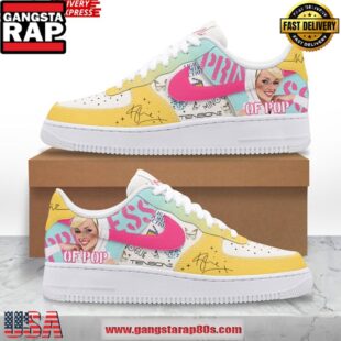 Kylie Minogue Princess of Pop Limited Edition Air Force 1 Sneakers Shoes