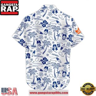 LA Dodgers Hawaiian Night Limited Edition Hot Summer Hawaiian Shirt