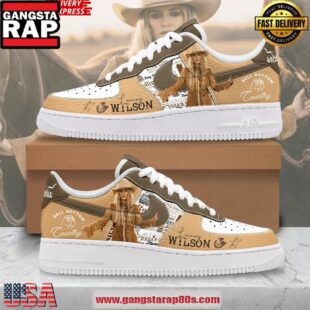Lainey Wilson Bell Bottom Country Air Force 1 Running Sneakers Shoes