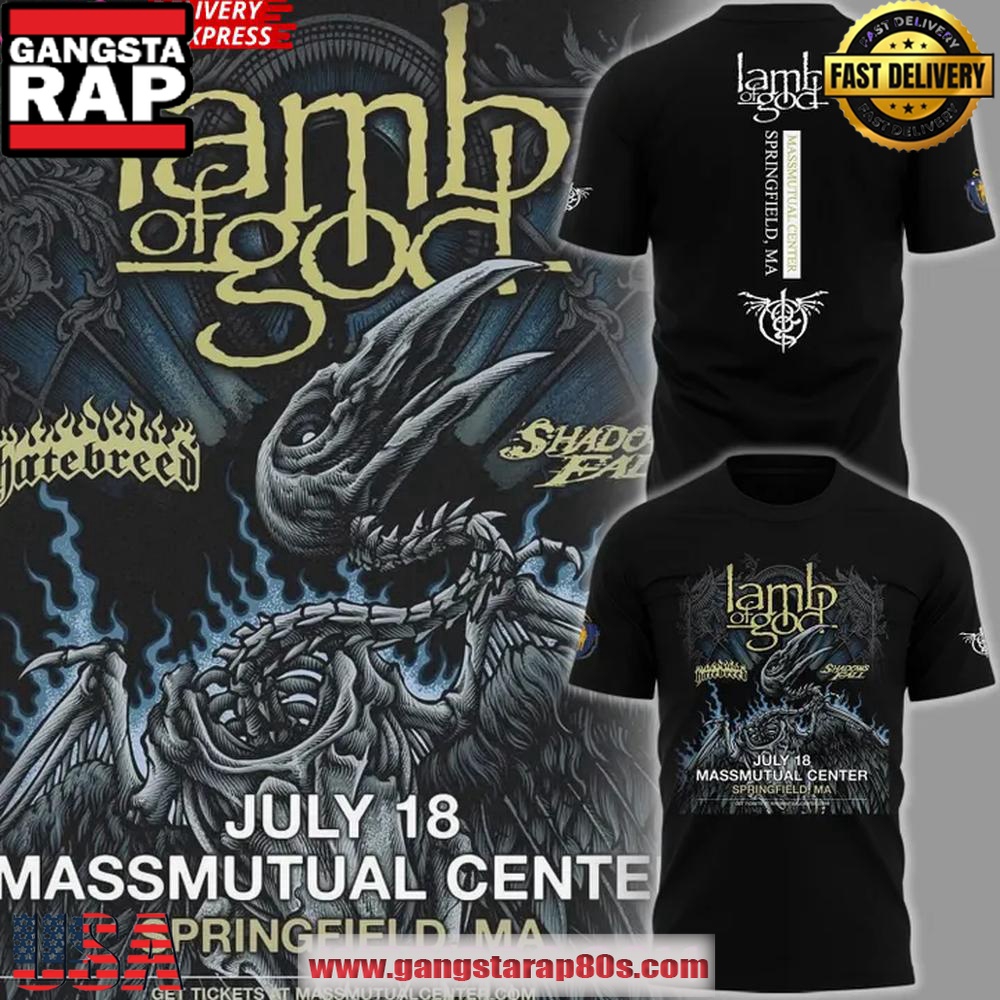 Lamb of God tour 2025 Special Unisex T-Shirt Lamb of God tour 2025 Special Unisex T-Shirt
