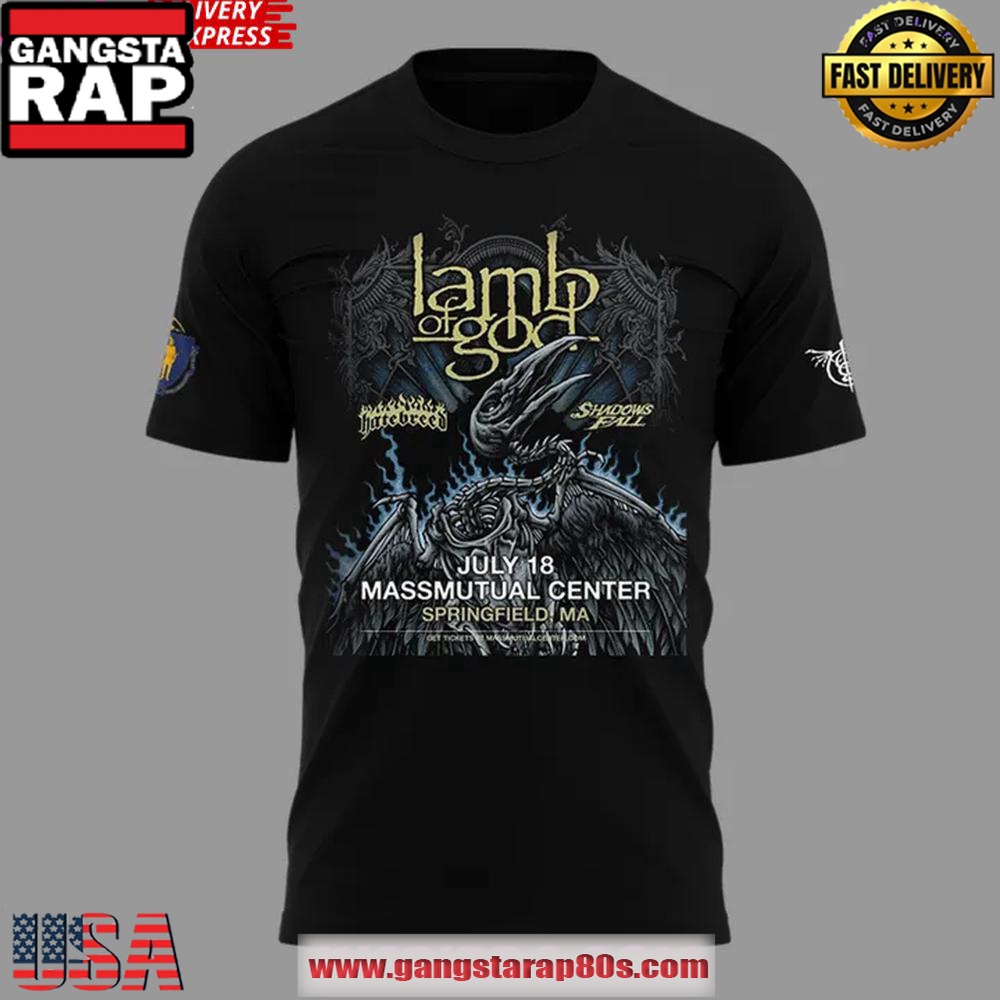 Lamb of God tour 2025 Special Unisex T-Shirt Lamb of God tour 2025 Special Unisex T-Shirt