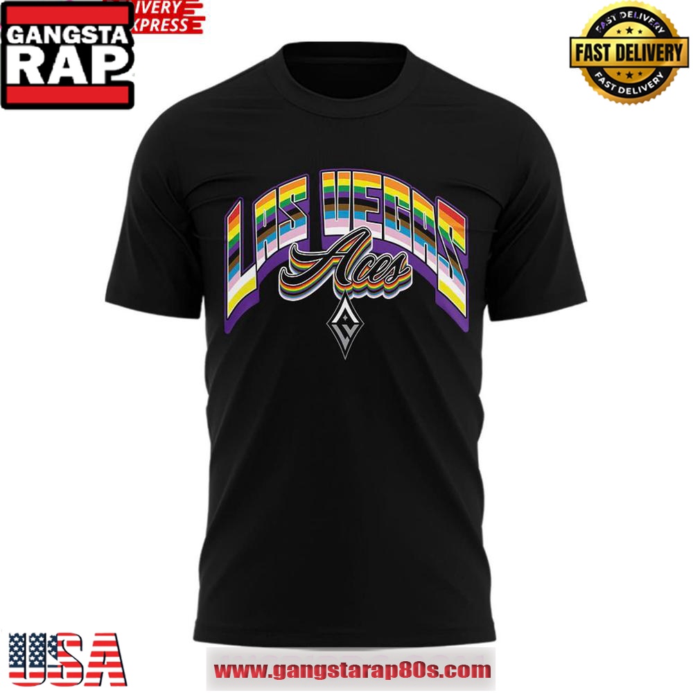 Las Vegas Aces Love Pride Night 2025 T Shirt Las Vegas Aces Love Pride Night 2025 T Shirt