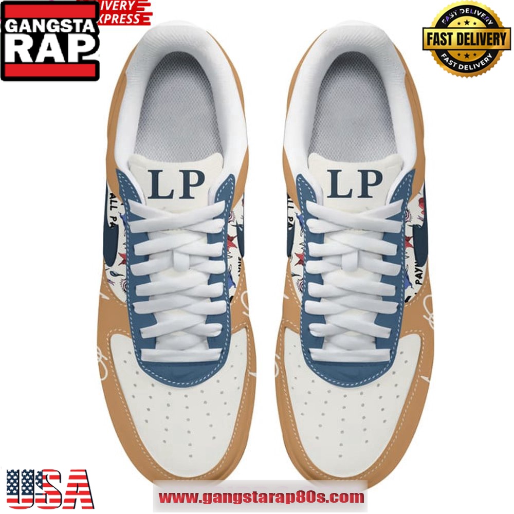 Liam Payne Limited Edition Air Force 1 Sneakers Shoes Liam Payne Limited Edition Air Force 1 Sneakers Shoes