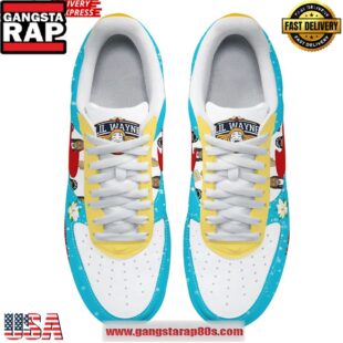 Lil Wayne Weezyana Fest Limited Edition Air Force 1 Shoes Running Sneakers