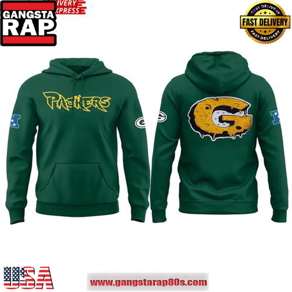 Lil Wayne x Mitchell & Ness x Packers Official Green NFL Unisex Hoodie Lil Wayne x Mitchell & Ness x Packers Official Green NFL Unisex Hoodie