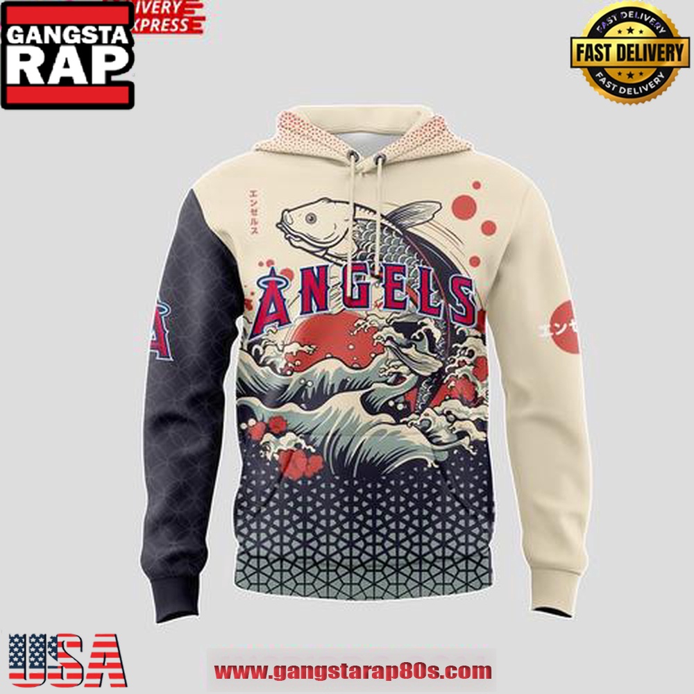 Los Angeles Angels Japanese Heritage Night 2025 Unisex Hoodie Los Angeles Angels Japanese Heritage Night 2025 Unisex Hoodie