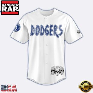 Los Angeles Dodgers Dead Threads Limited Premium Edition Baseball Jersey