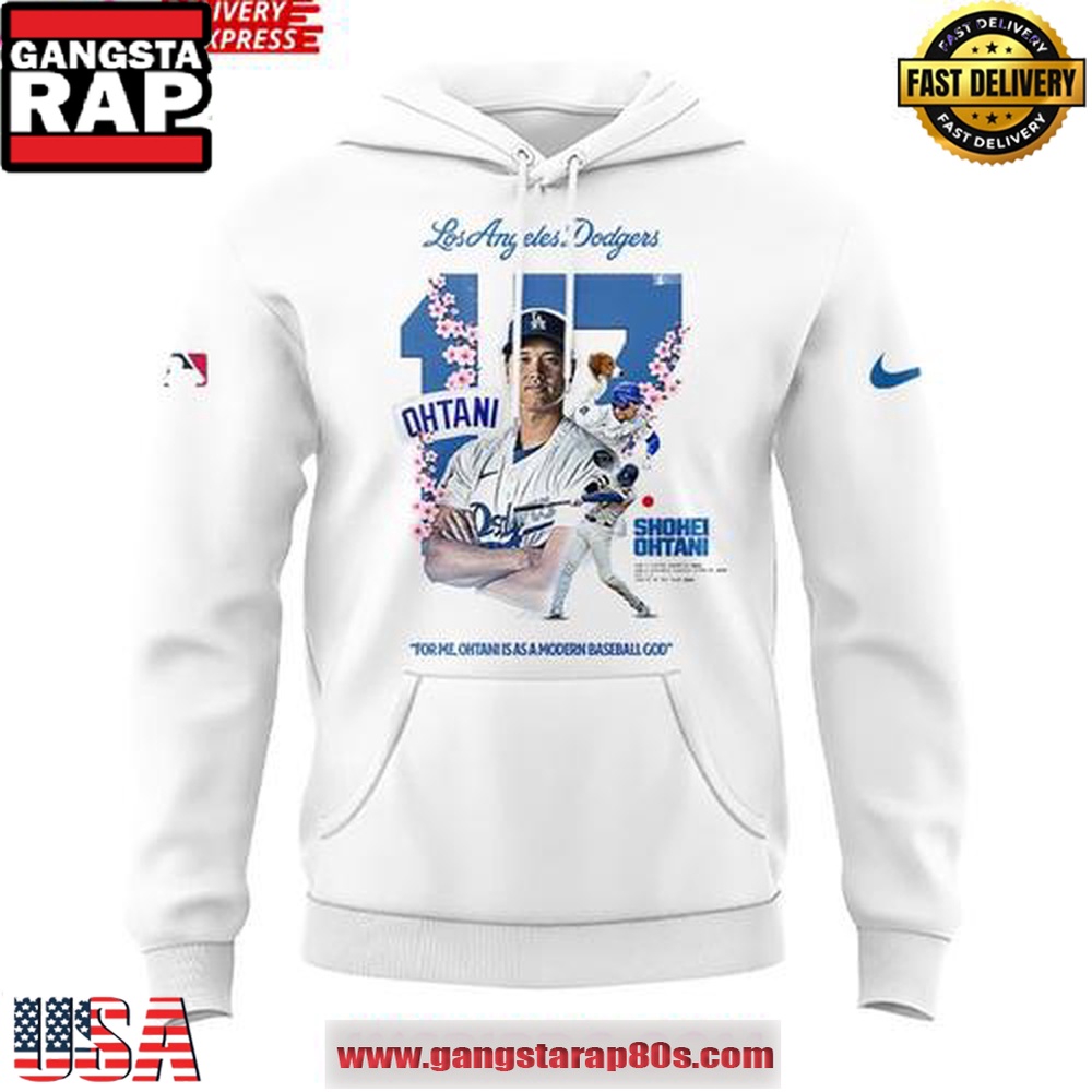 Los Angeles Dodgers Shohei Ohtani Sakura Special Limited Edition Unisex Hoodie Los Angeles Dodgers Shohei Ohtani Sakura Special Limited Edition Unisex Hoodie