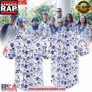 Los Angeles Dodgers Tropical Print Special Baseball Jersey