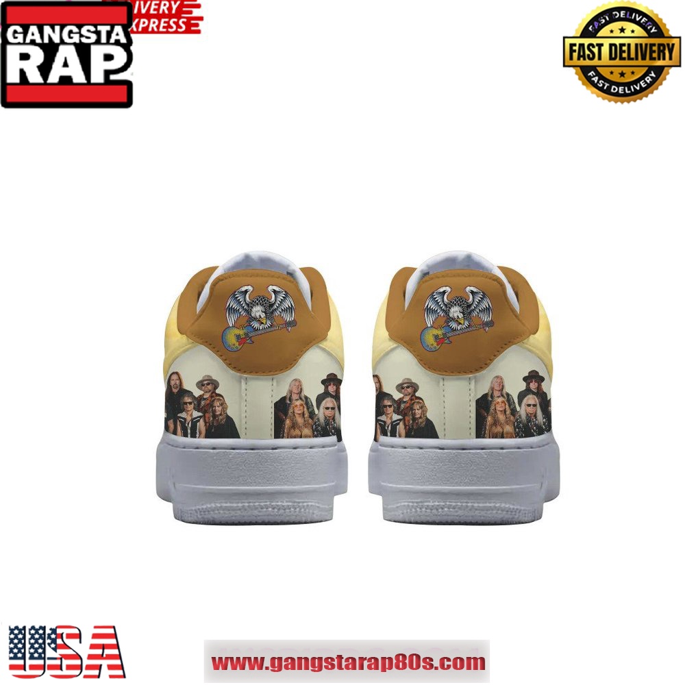 Lynyrd Skynyrd Turn It Up Limited Edition Air Force 1 Running Sneakers Shoes Lynyrd Skynyrd Turn It Up Limited Edition Air Force 1 Running Sneakers Shoes