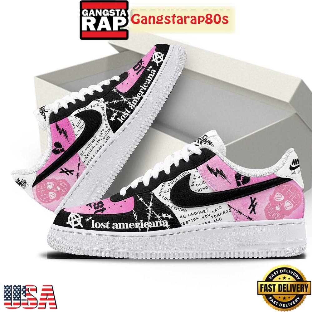 Machine Gun Kelly Tickets To My Downfall Air Force 1 Sneakers Shoes Shoes Machine Gun Kelly Tickets To My Downfall Air Force 1 Sneakers Shoes Shoes