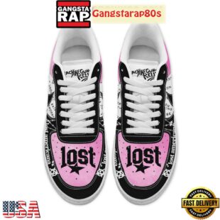 Machine Gun Kelly Tickets To My Downfall Air Force 1 Sneakers Shoes Shoes