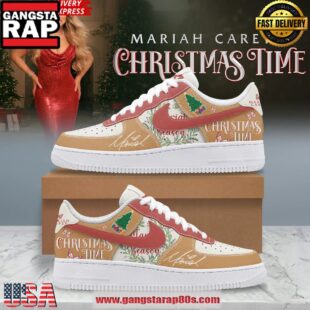 Mariah Carey Christmas Time Limited Edition Air Force 1 Running Sneakers