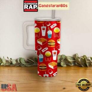Mc Donald Mc Lover Valentine Edition Tumbler Cup 40oz