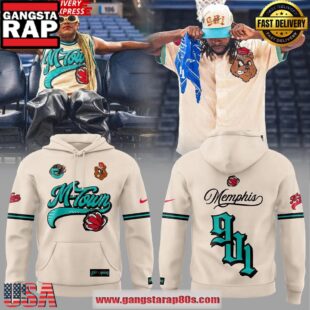 Memphis Grizzlies M-Town 901 Special All Over Print Hoodie