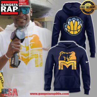 Memphis Grizzlies Playoff Pick Em 2025 Navy Unisex Hoodie