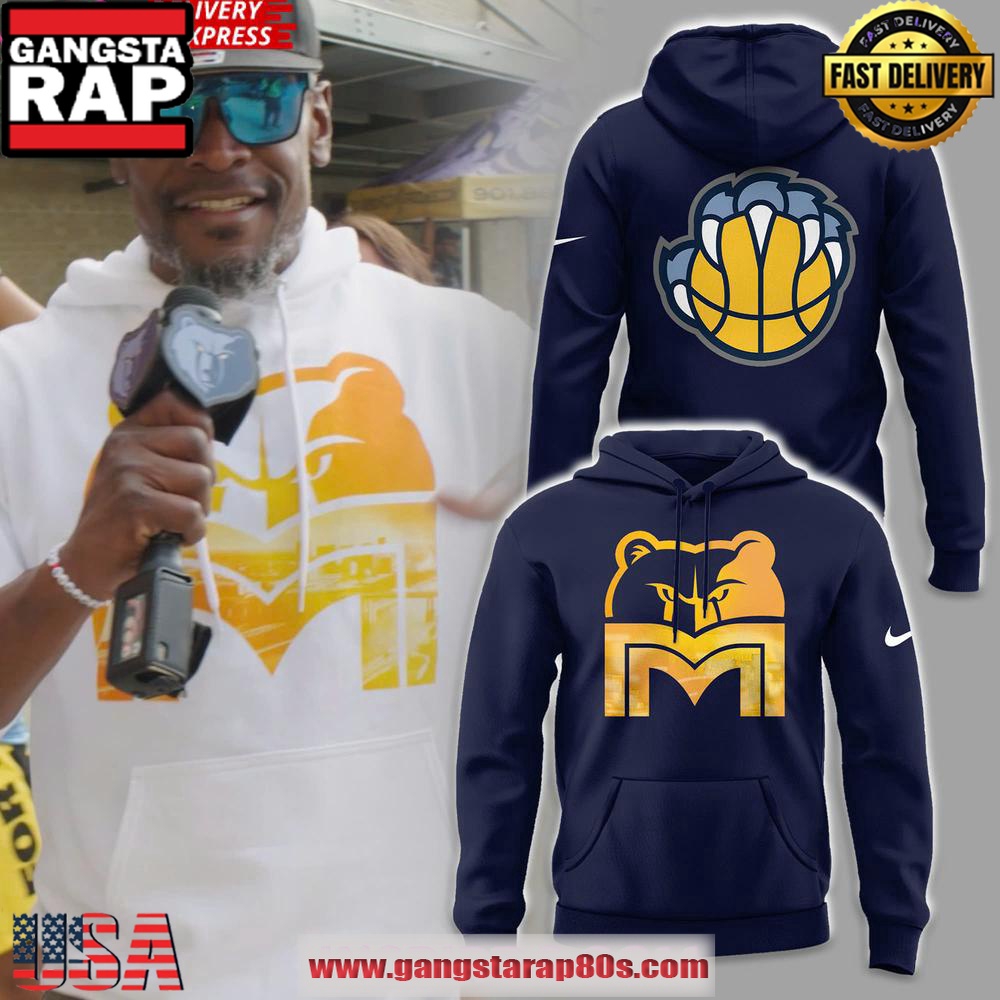 Memphis Grizzlies Playoff Pick Em 2025 Navy Unisex Hoodie Memphis Grizzlies Playoff Pick Em 2025 Navy Unisex Hoodie