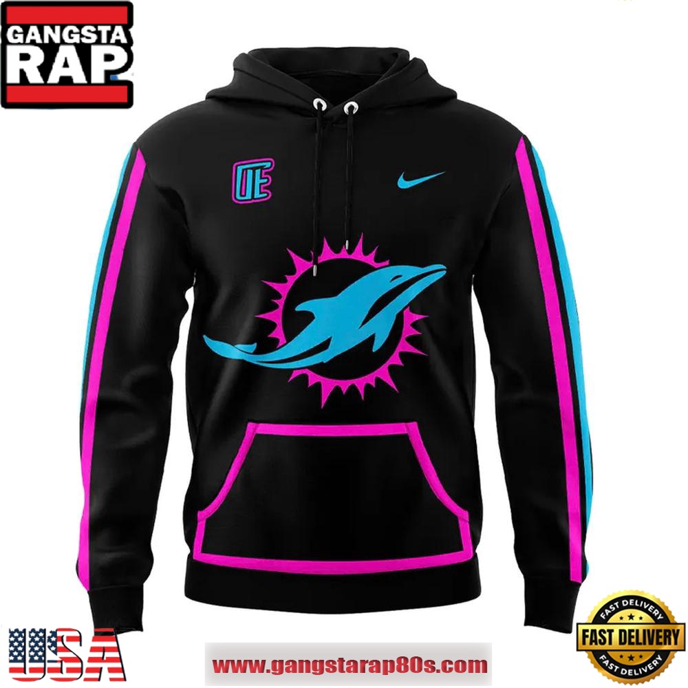 Miami Dolphins Miami Vice 2025 NFL Rivalries Special Edition Unisex Hoodie Miami Dolphins Miami Vice 2025 NFL Rivalries Special Edition Unisex Hoodie
