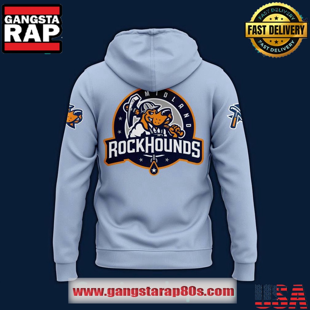Midland RockHounds 1st Half Champions 2025 Texas League Unisex Hoodie Midland RockHounds 1st Half Champions 2025 Texas League Unisex Hoodie