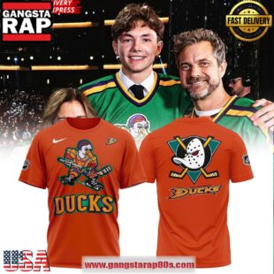 Mighty Ducks Retro Special Edition Orange T-Shirt