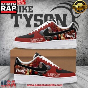 Mike Tyson Special Edition Air Force 1 Running Sneakers Shoes
